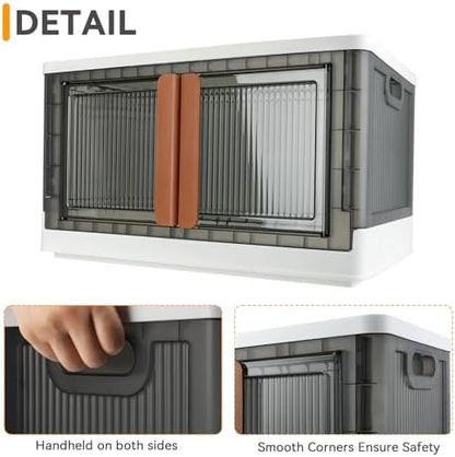 Storage Bins, Cabinet with Lids, Extra Large Useful Box