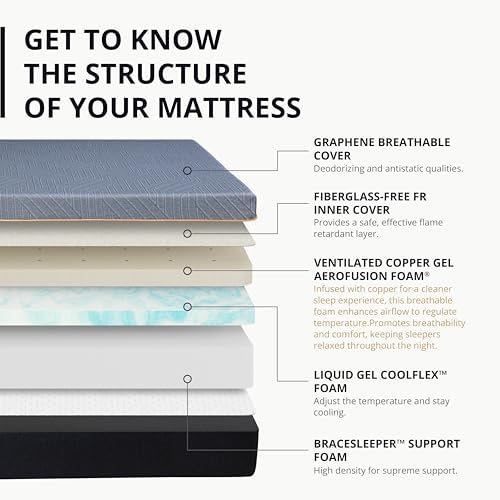EGOHOME Twin 12 inch Memory Foam Mattress for Back Pain Relief Medium Firm