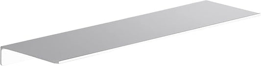 Danpoo 20 inch Floating Shelf for Wall Organizer & Storage, Display Shelf, Metal Wall Shelf for Bathroom, Living Room, Kitchen, Bedroom(Silver)
