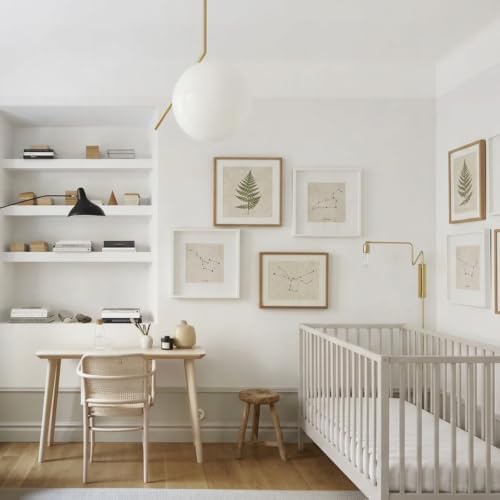 dadada LaLa Solid Wood 3-in-1 Convertible Baby Crib, Almond Milk