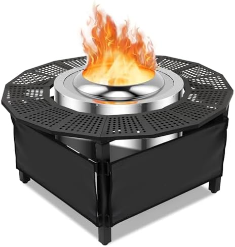 37 Inch Fire Pit Surround Tabletop for Solo Stove Bonfire Ranger 2.0