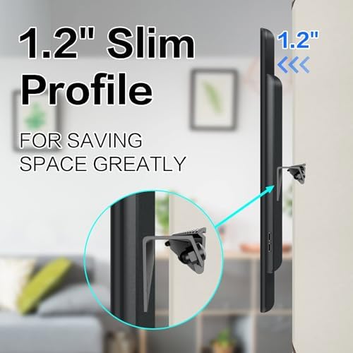 KAMIWI No Drill No Stud TV Wall Mount for 22-55 Inch TVs up to 100lbs