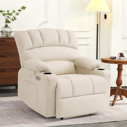 MCombo Power Lift Recliner Chair for Elderly, Heat and Massage, R7096