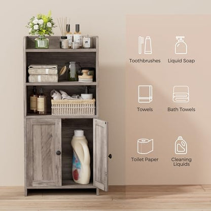 Small Bathroom Storage Cabinet, Toilet Paper Storage Cabinet