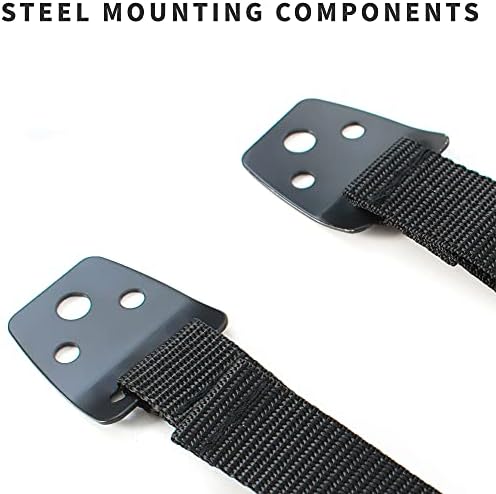 VIVO Black TV Anti-Tip Heavy Duty Dual Cable Kit, STAND-SK02