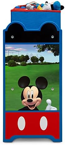 Disney Mickey Mouse Deluxe 9 Bin Design and Store Toy Organizer by Delta Children, Greenguard Gold Certified