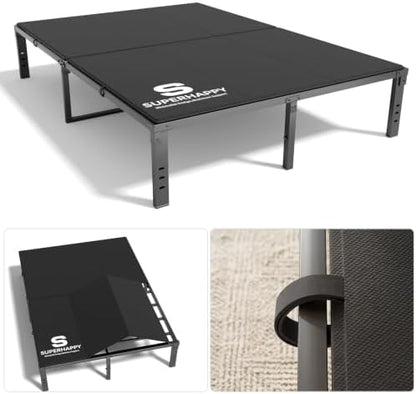Bunkie Board Twin Size (38x75") - Heavy Duty Low Profile Bed Board for Mattress Support, Stops Sagging on Platform Beds & Sleeper Sofas - Breathable, Noise Minimizing & Moisture Resistant Foundation