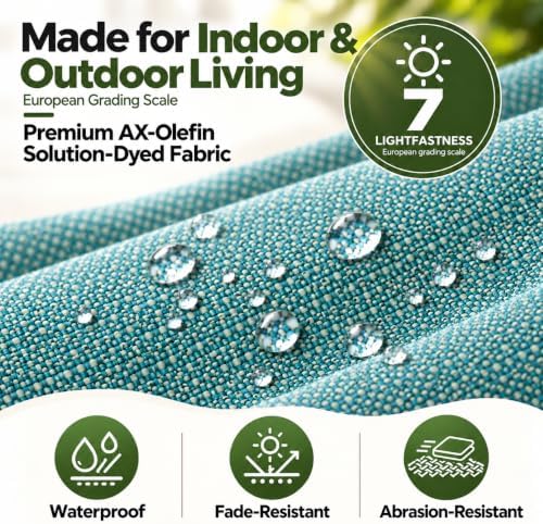 Waterproof Outdoor/Indoor Bench Cushion, 42 x 16 x 4 Inch