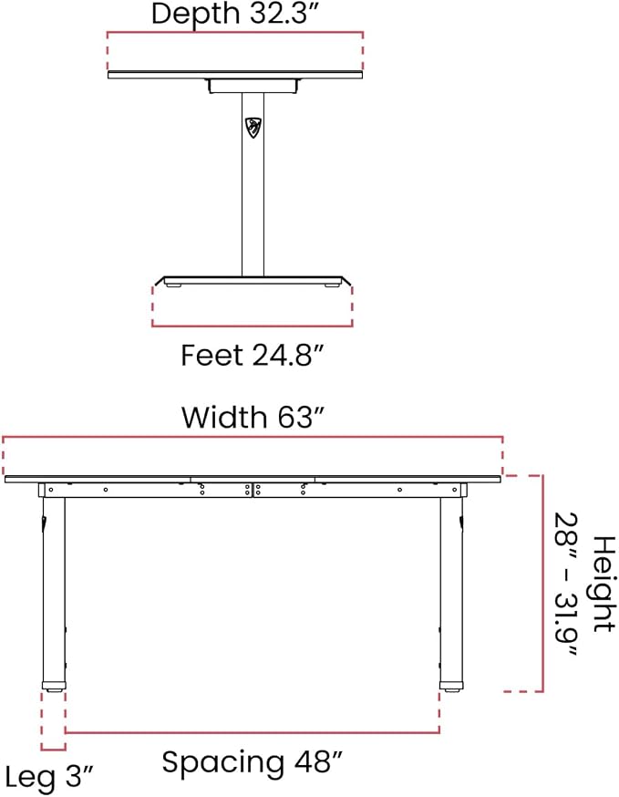Arozzi Arena Ultrawide Curved Gaming and Office Desk with Full Surface Water Resistant Desk Mat with 3 Custom Monitor Mount Cut Outs and Under The Desk Cable Management Netting - Deep Purple