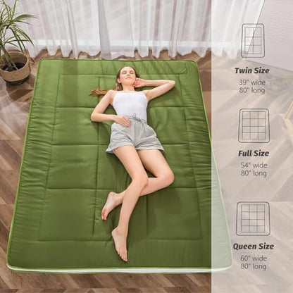 MAXYOYO Futon Mattress, Japanese Floor Mattress Twin Size Tatami Mat