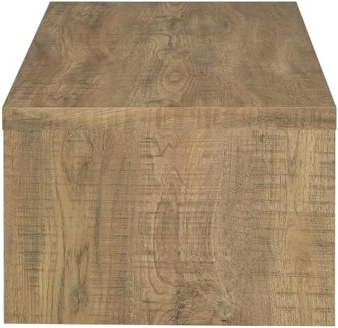 Coaster Lynette Rectangular Rustic Farmhouse Coffee Table Mango 704128