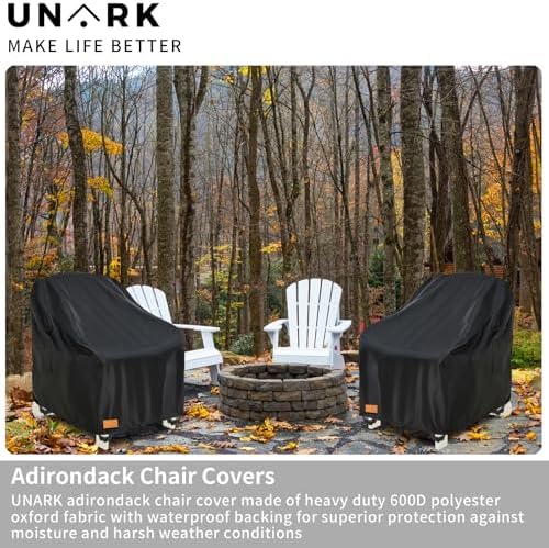 Outdoor Swivel Chair Covers Waterproof 1 Pack, Outdoor Chair Covers Patio Furniture Cover for Deck Patio Swivel Chair Heavy Duty, 28 W x 32 D x 36 H inches,Black