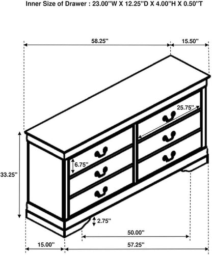 Pemberly Row 5 Piece Eastern King Bedroom Set, Solid and Engineered Wood, White Finish, Includes Bed, Nightstand, Dresser, Chest, Mirror, Transitional Design with Storage, Complete Bedroom Furniture