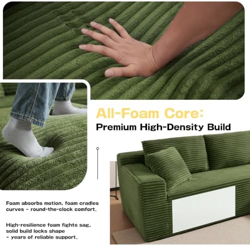 Boneless Couch, L Shaped Cloud Couch Sofa
