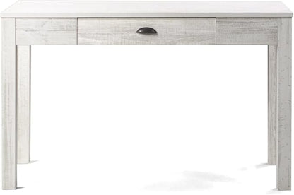 Grain Wood Furniture Montauk Desk/Dressing Table, Rustic Off-White
