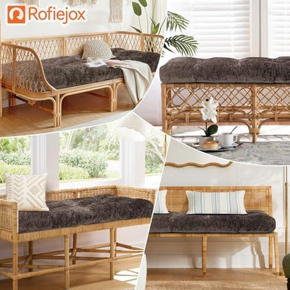 42 Inch Tufted Indoor Bench Cushion