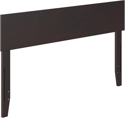 AFI, Orlando Full Adjustable Modern Solid Wood Panel Headboard, Espresso