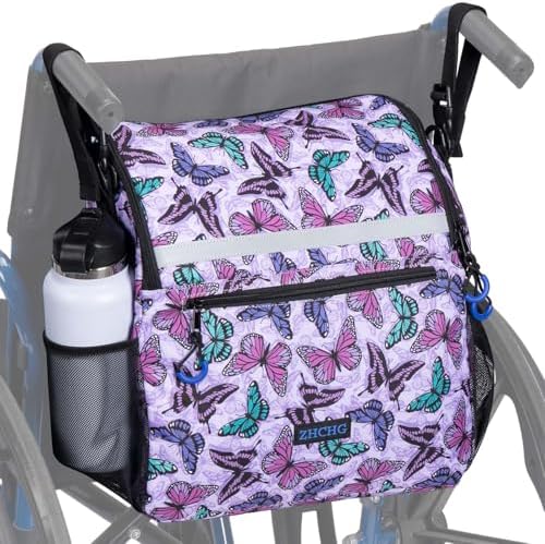 Wheelchair Bags to Hang on Back, Wheel Chair Accessories Storage Bag