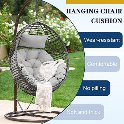 Egg Chair Cushion, Soft U-Shaped Cushions for Swing Basket Chair