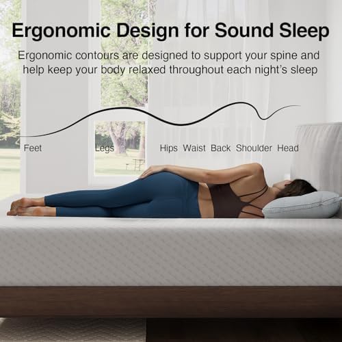 Novilla Twin Size Mattress, 8 Inch Memory Foam Mattress Twin