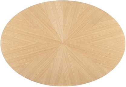 Modway EEI-3848-OAK Crossroads 63" Oval Wood Dining Table, Oak