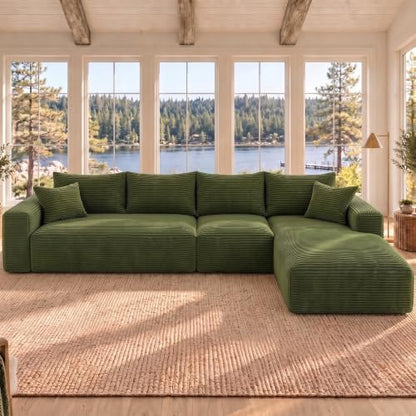 Boneless Couch, L Shaped Cloud Couch Sofa