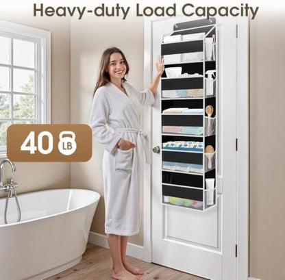 1Pack Over The Door Organizer Large Capacity Hanging Storage Room Organizer