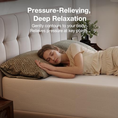 Novilla Memory Foam 14 Inch Queen Mattress in a Box