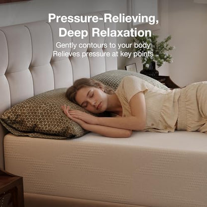 Novilla Memory Foam 14 Inch Queen Mattress in a Box