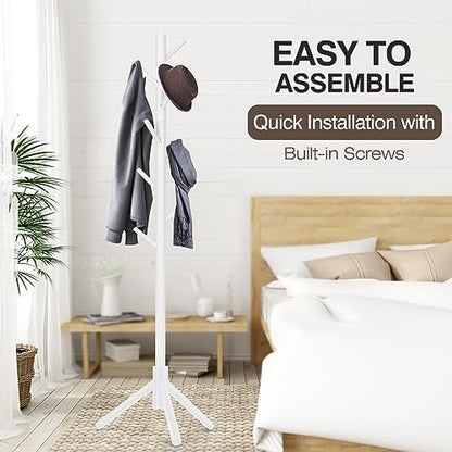 WANGMUXIA Freestanding Coat Rack