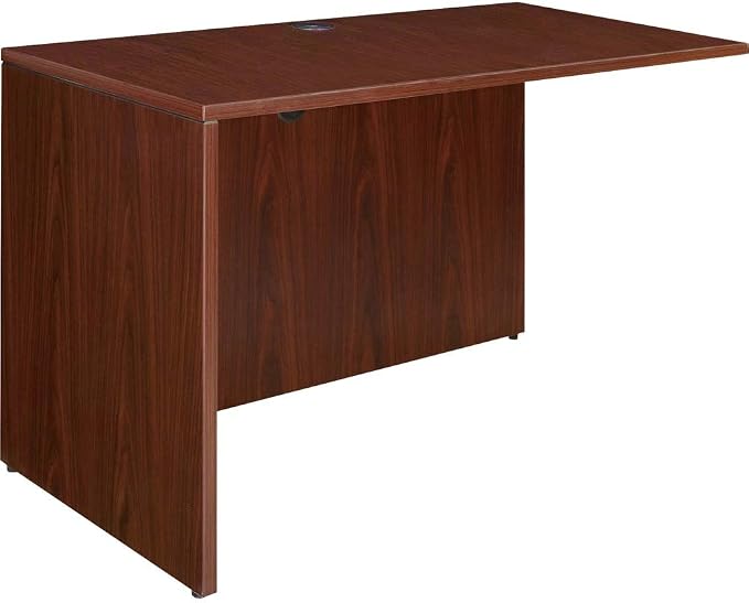 Lorell LLR69388 69000 Series Desk, Mahogany