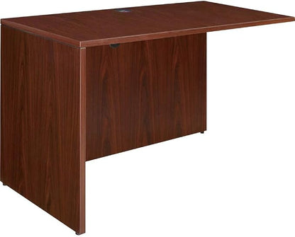 Lorell LLR69388 69000 Series Desk, Mahogany