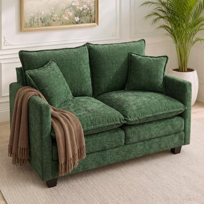 52" Loveseat Sofa, Cloud Love Seat Couches for Living Room