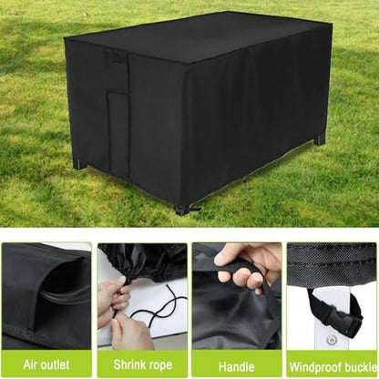 Waterproof Fire Pit Cover Rectangular, 44"L x 27"W x 26"H