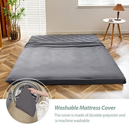 MAXYOYO Futon Mattress, Japanese Floor Mattress Full Size Tatami Mat