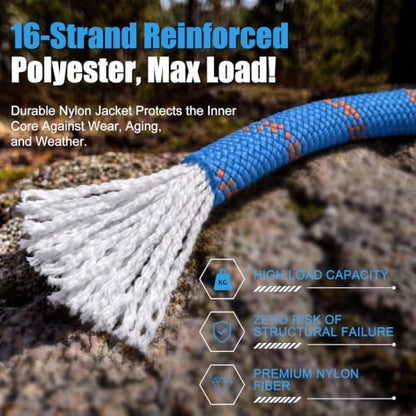 2 Pack Tree Swing Straps with Stainless Steel Carabiner