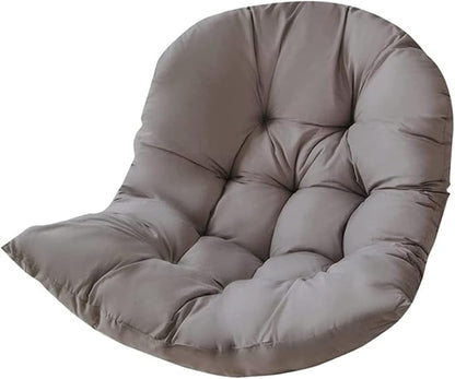 Hammock Swing Egg Chair Cushion Replacement, Hanging Basket Seat Pillow | Thick, 31.5 x 43.3 inches, High Elasticity Cotton, Soft Back Pads, Indoor, Outdoor, Garden, Office, Patio, Porch, Furniture