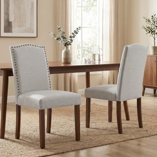 Dining Chairs Set of 2, Fabric Kitchen Chair for Living Room