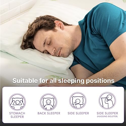 NapQueen Twin XL Size, 12 Inch Anula Green Tea Infused Memory Foam Mattress, Bed in a Box, CertiPUR-US Certified Mattress
