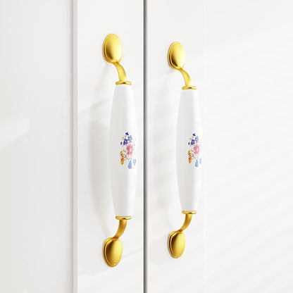 AIEGLE 3 Doors Wardrobe Armoire Closet, Large Freestanding Armoire Wardrobe Cabinet with Shelves & Hanging Rod, Bedroom Wood Clothes Storage Cabinet Organizer, White 47.2" Wide Type A