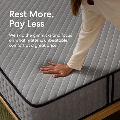 Siena Essential 8" Hybrid Mattress, Twin XL, Medium Firm Feel