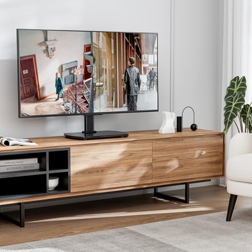 Universal TV Stand for 27-60 Inch TVs with Swivel Mount up to 88lbs