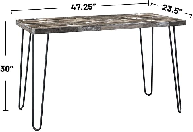 Coaster Furniture Writing Desk Salvaged Cabin/Black 800927