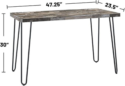 Coaster Furniture Writing Desk Salvaged Cabin/Black 800927
