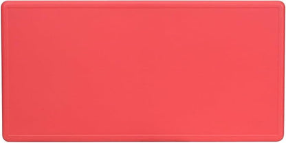Flash Furniture Wren 24''W x 48''L Rectangular Red Plastic Height Adjustable Activity Table