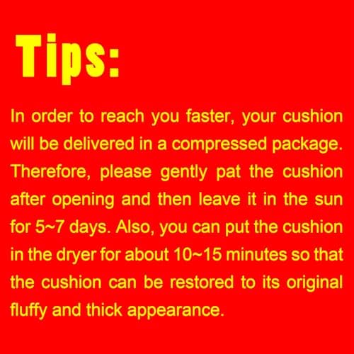 Egg Chair Cushion Replacement, Detachable Hanging Chair Cushion Washable, Thicken Hanging Basket Chair Cushions(Cushion only) (Hawaii)