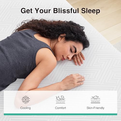 Novilla 10 Inch Twin XL Mattress, Gel Memory Foam Mattress Twin XL Size