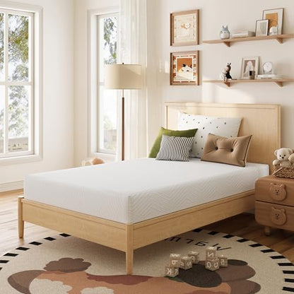 MLILY Full Mattress in a Box, 12 inch Mattresses for Platform Bed Double Size Daybed Bunk, Green Tea Memory Foam Mattress for Cool Sleep & Pressure Relief, Medium Firm