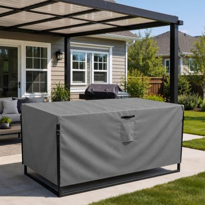Smiry Waterproof Patio Furniture Cover 54L x 76W x 28H, Grey