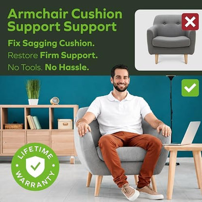 Recliner Cushion Support Board, Sagging Chair Seat 20-23" x 19.7"